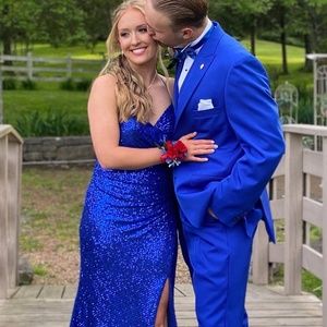 Royal Blue Prom Dress